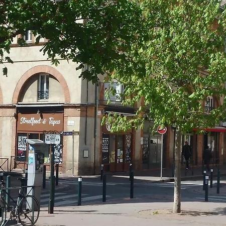 Апартаменты Superbe Studio Jean Jaures Тулуза